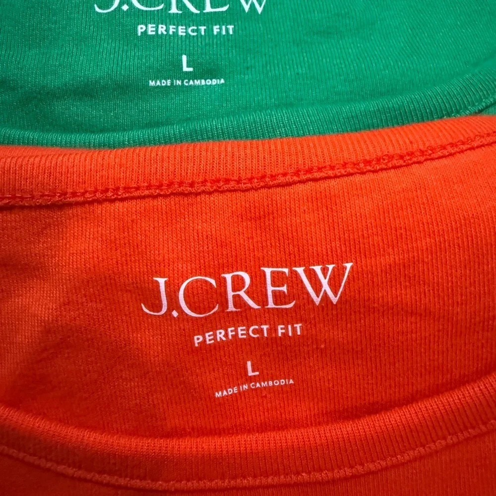 J. Crew green two one